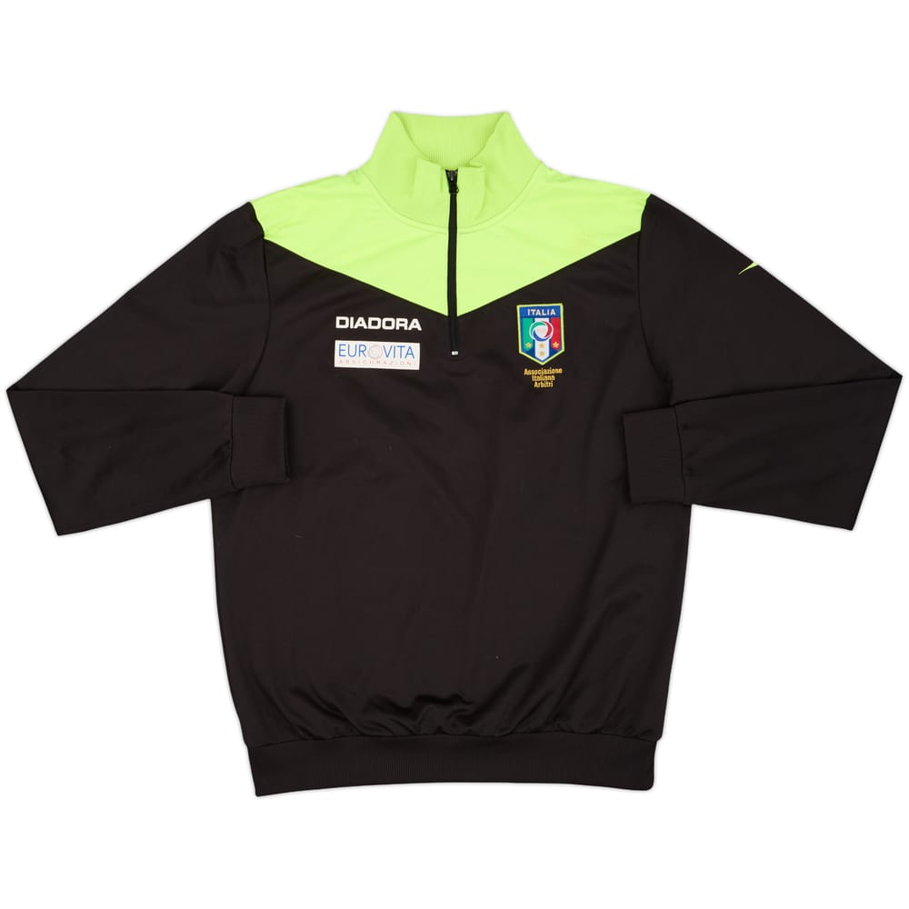 2007-08 Italy Diadora Referee Track Jacket - 8/10 - (M)