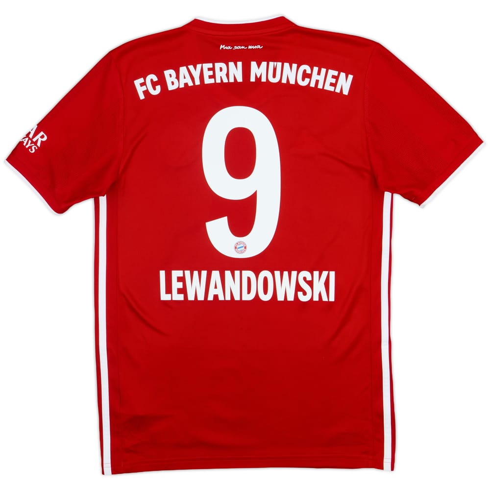 2020-21 Bayern Munich Home Shirt Lewandowski #9 - 8/10 - (S)