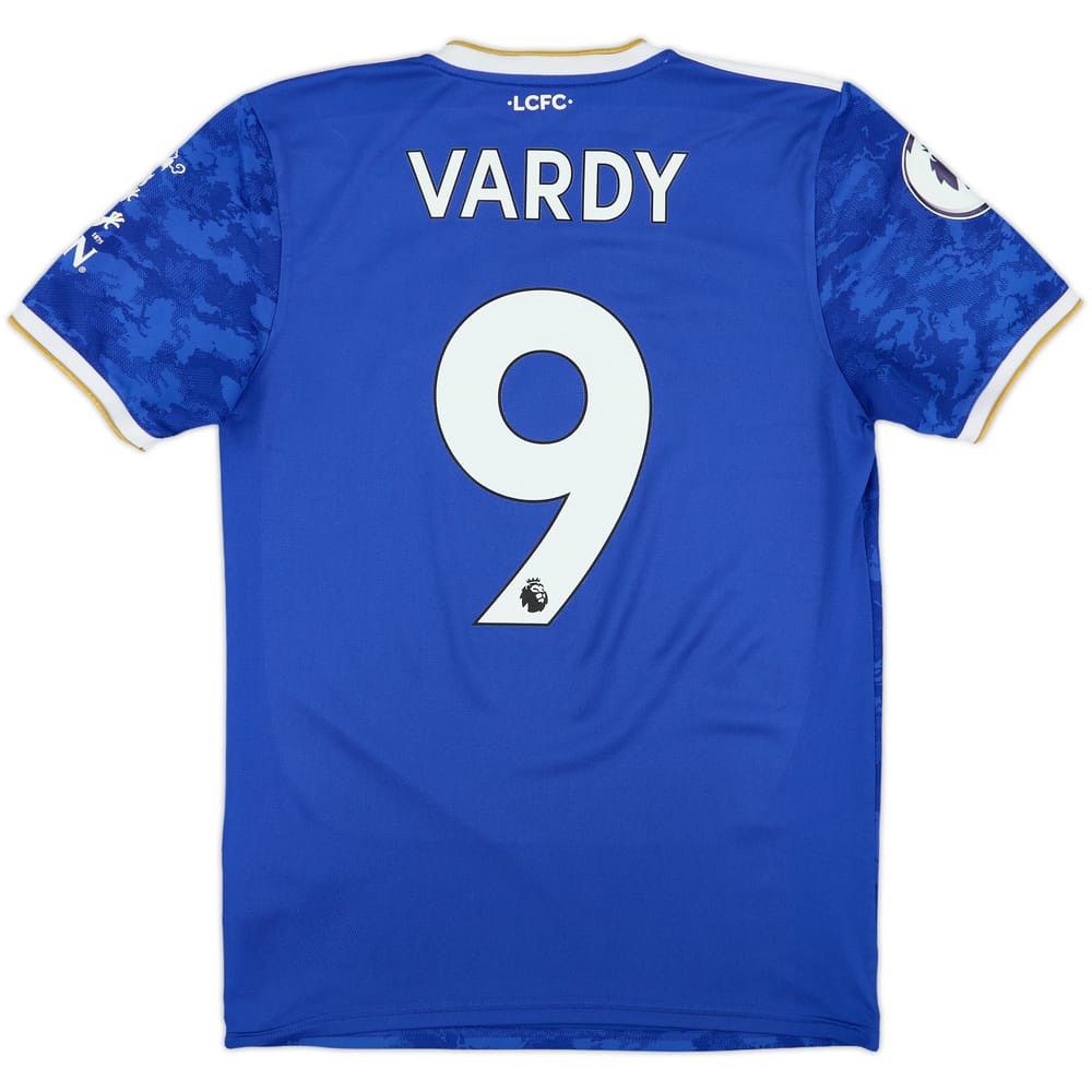 2021-22 Leicester Home Shirt Vardy #9 - 8/10 - (S)