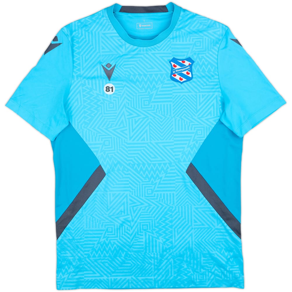 2024-25 Heerenveen Macron Player Issue Training Shirt #81 - 8/10 - (L)