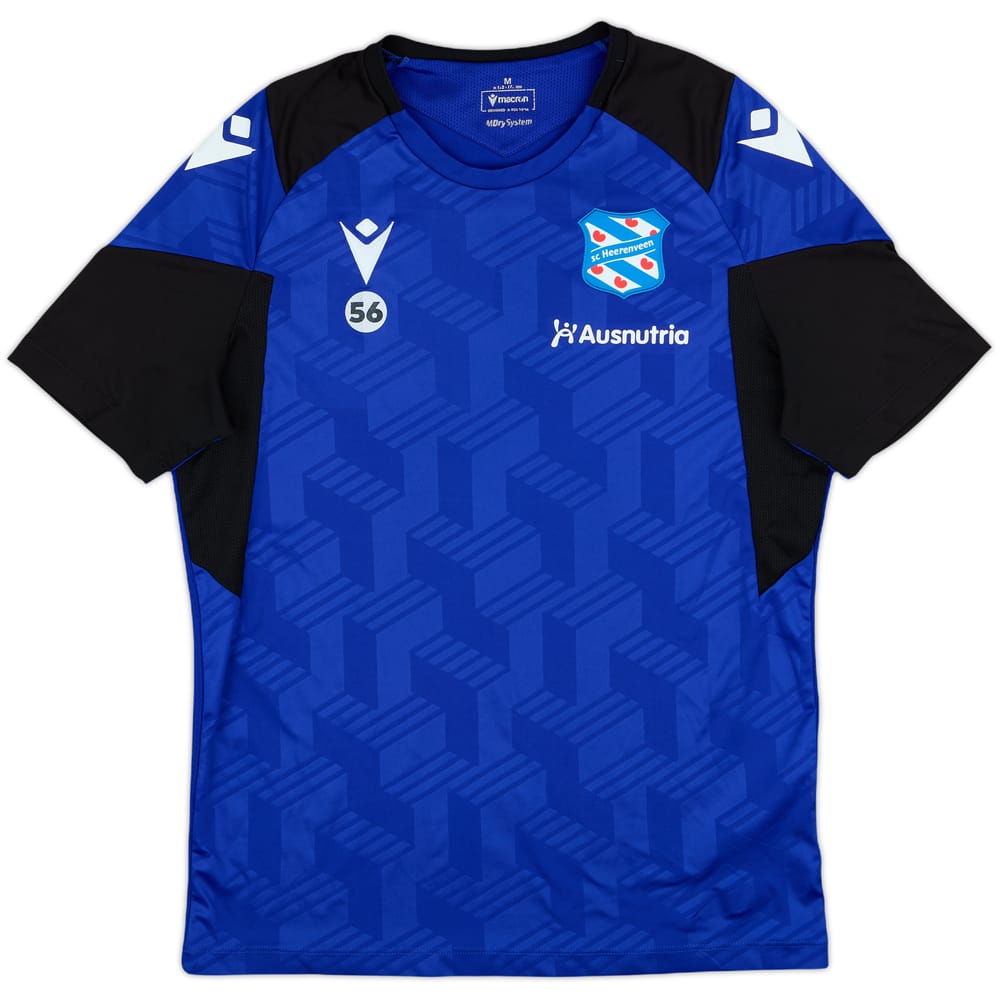 2023-24 Heerenveen Macron Player Issue Training Shirt #56 - 8/10 - (M)