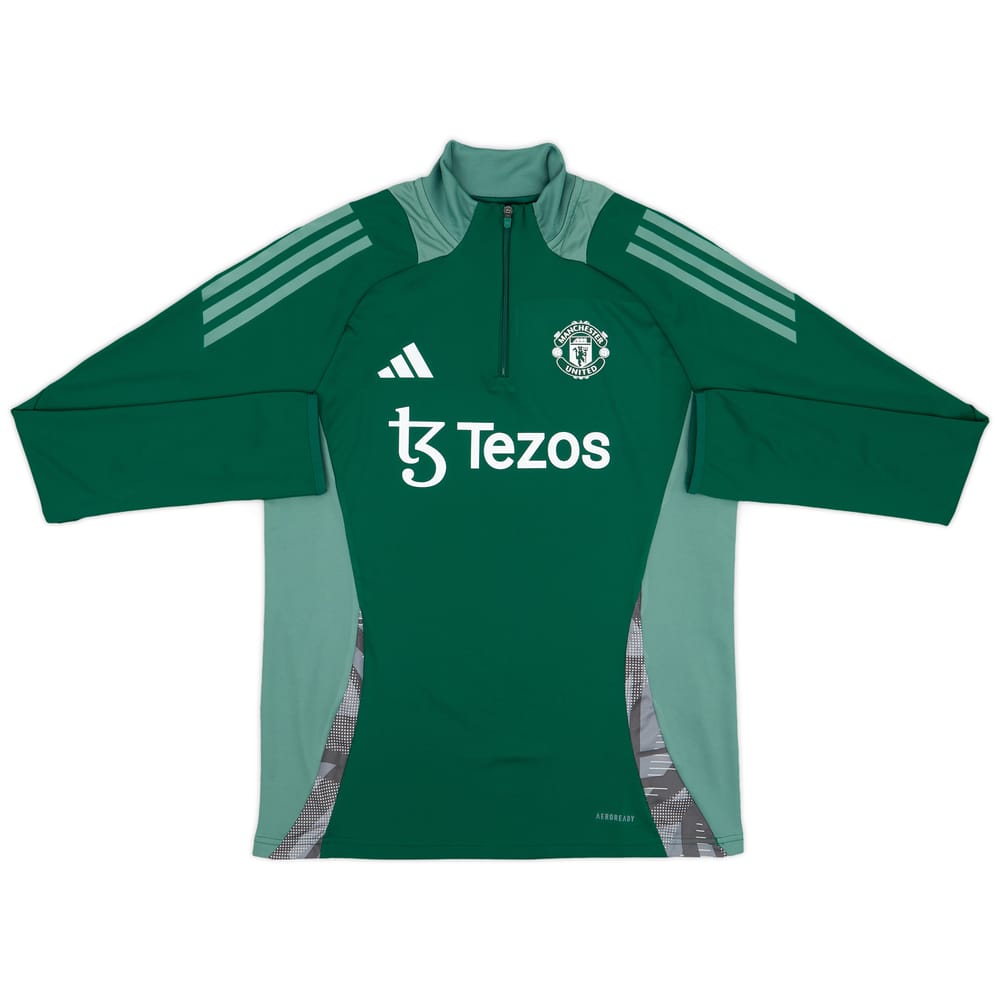 2024-25 Manchester United Player Issue 1/4 Zip Training Top - As New - (Women's)
