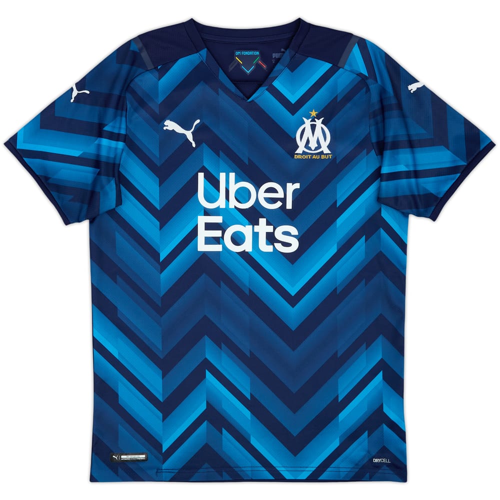 2021-22 Olympique Marseille Away Shirt - 5/10 - (M)