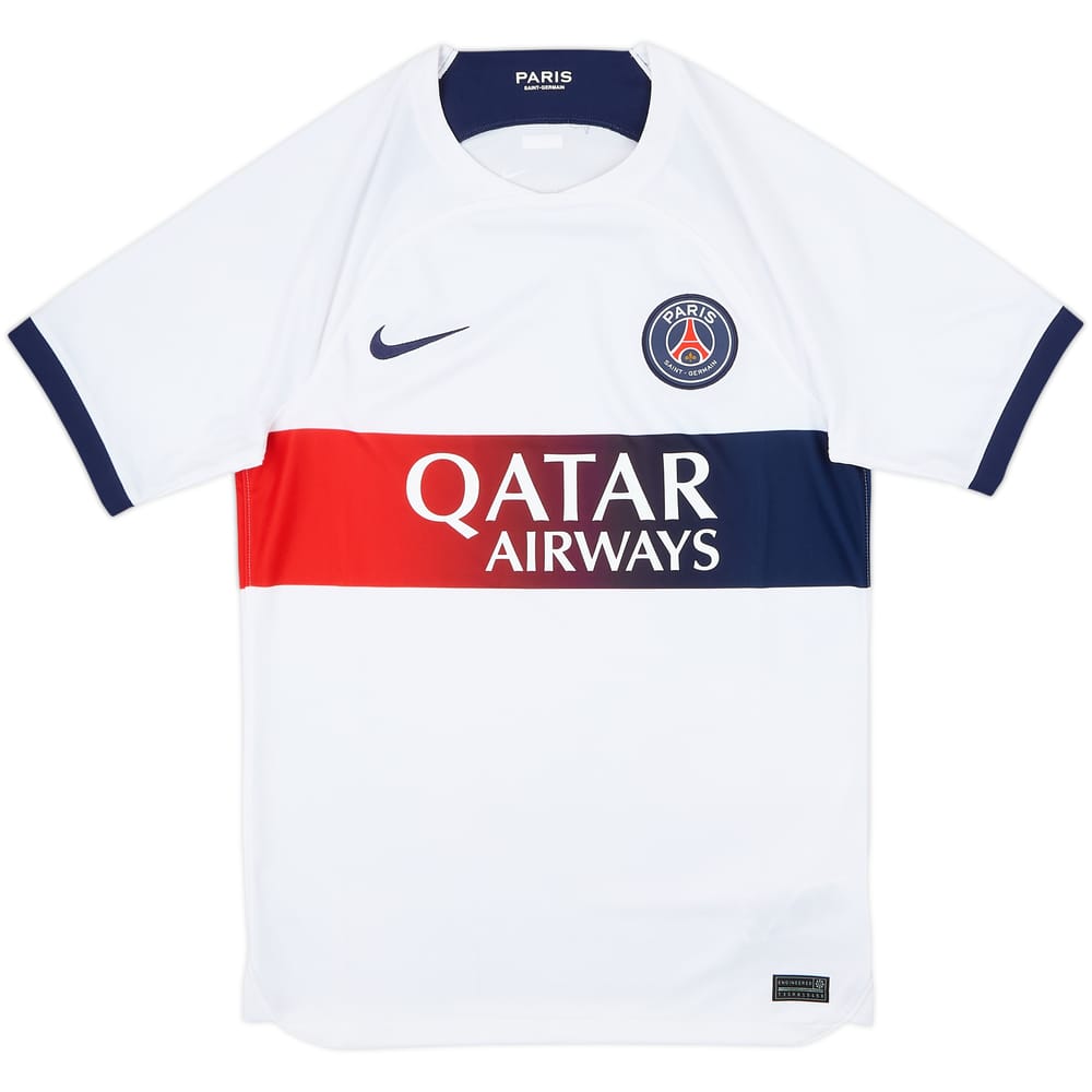2023-24 Paris Saint-Germain Away Shirt - 10/10 - (S)