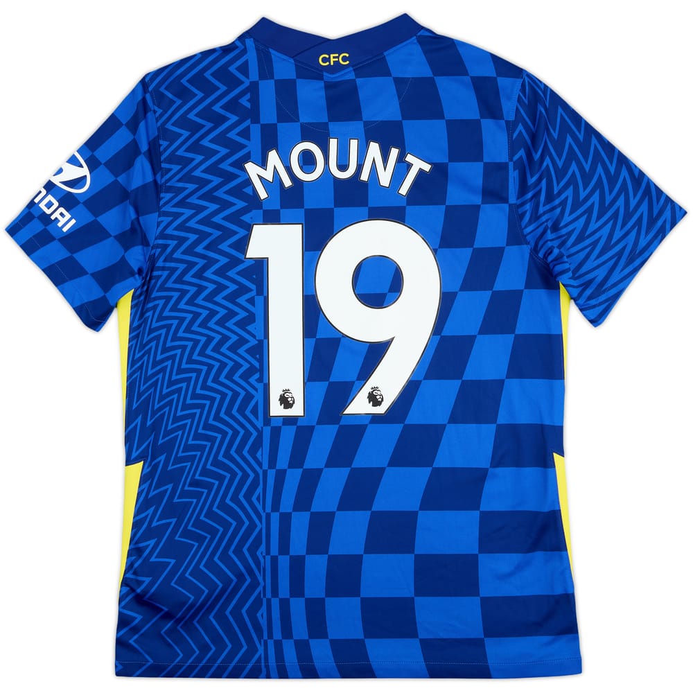 Camiseta de local del Chelsea 2021-22 Mount #19 - 10/10 - (L)
