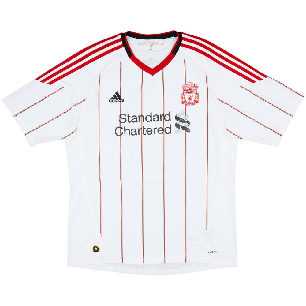 2010-11 Liverpool Away Shirt - 4/10 - (XL)