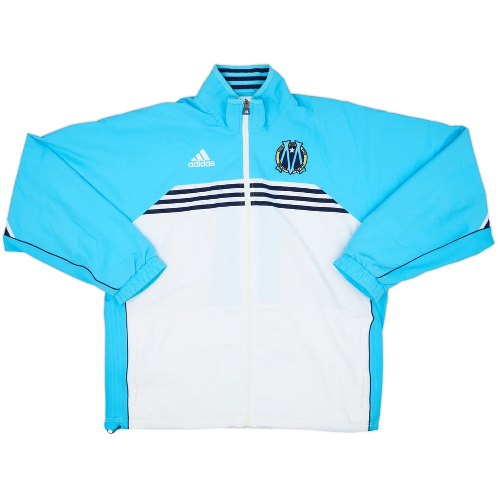 1999-00 Olympique Marseille adidas Track Jacket - 8/10 - (M/L)