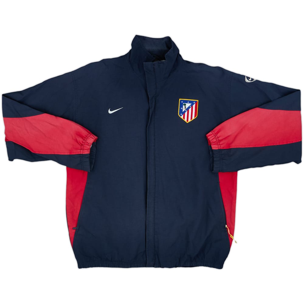 2003-04 Atletico Madrid Nike Track Jacket - 4/10 - (XL)