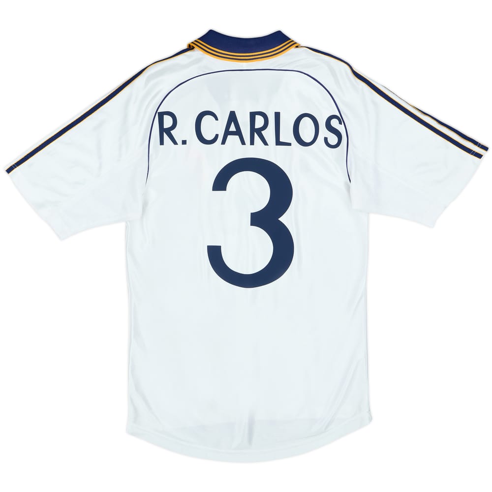 Camiseta de local del Real Madrid 1998-00 R.Carlos #3 - 7/10 - (S)