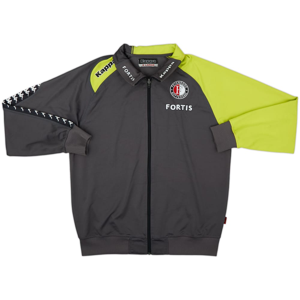 2007-08 Feyenoord Kappa Track Jacket - 8/10 - (XL)