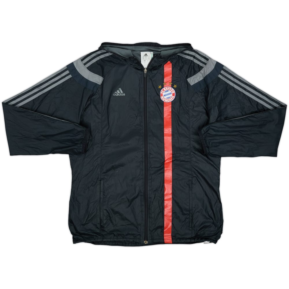 2014-15 Bayern Munich adidas Hooded Rain Jacket - 6/10 - (L)