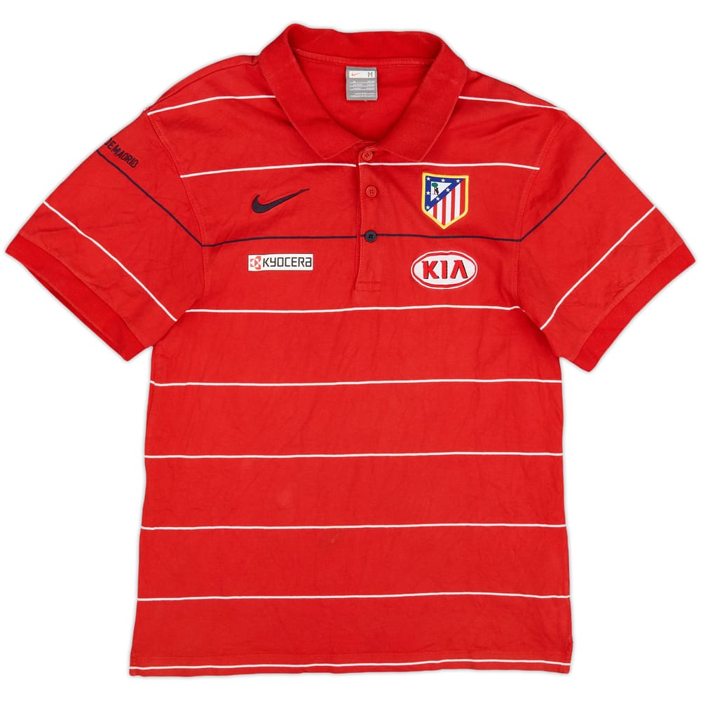 2009-10 Atletico Madrid Nike Polo Shirt - 7/10 - (M)