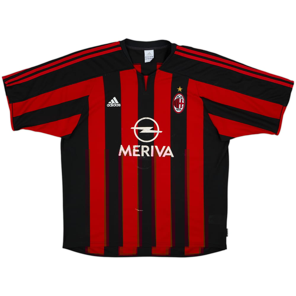 2003-04 AC Milan Home Shirt - 4/10 - (XL)