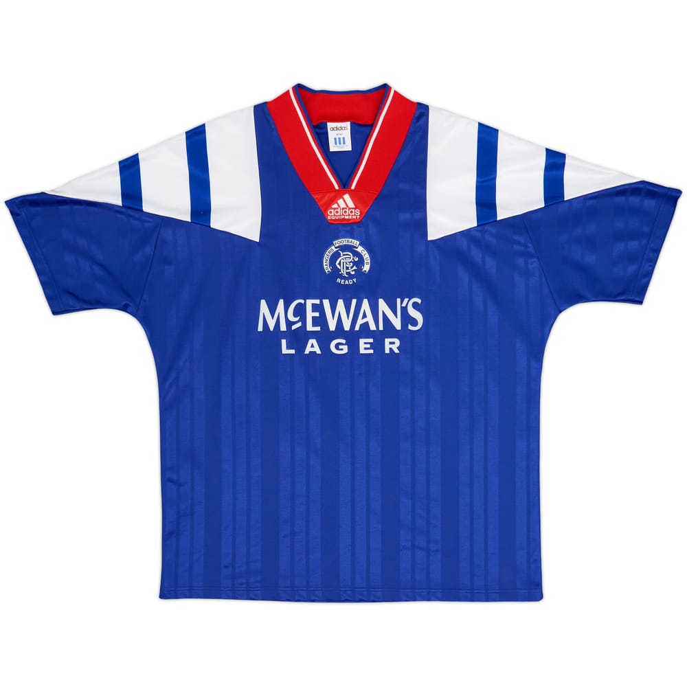1992-94 Rangers Home Shirt - 9/10 - (M/L)