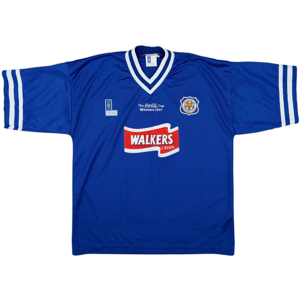 1996-98 Leicester Home Shirt - 9/10 - (XL)