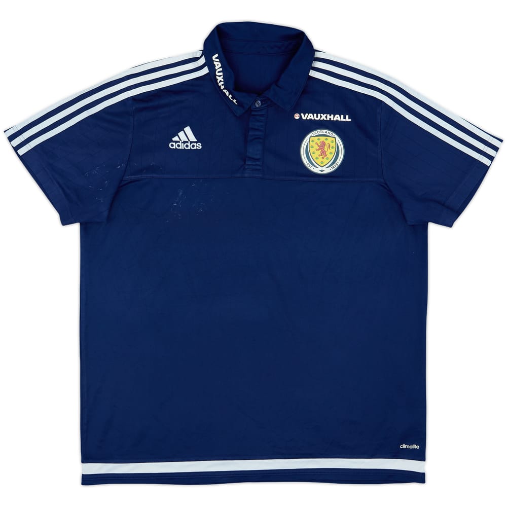 2015-16 Scotland adidas Polo Shirt - 5/10 - (XL)