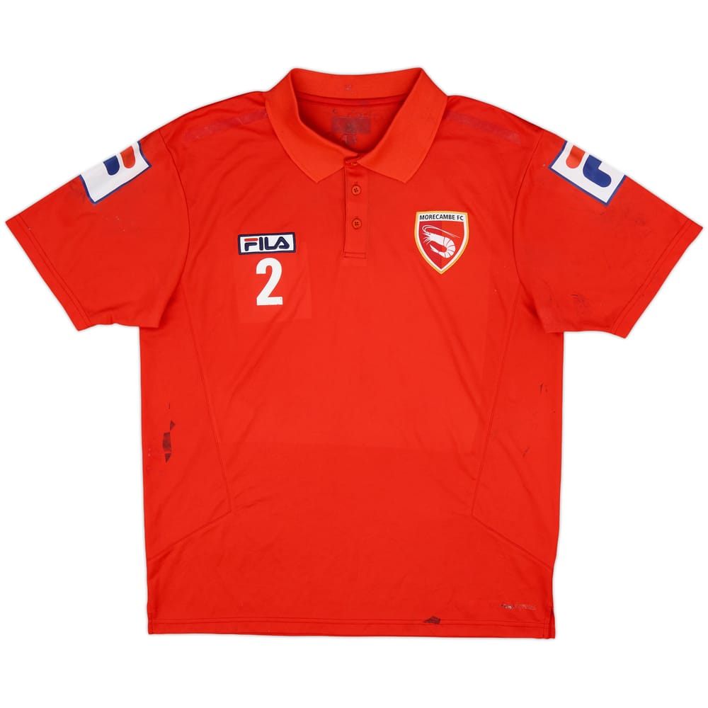 2012-13 Morecambe Fila Player Issue Polo Shirt #2 - 3/10 - (L)