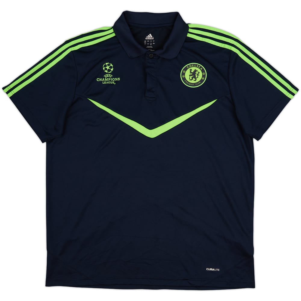 2010-11 Chelsea adidas Polo Shirt - 9/10 - (XL)