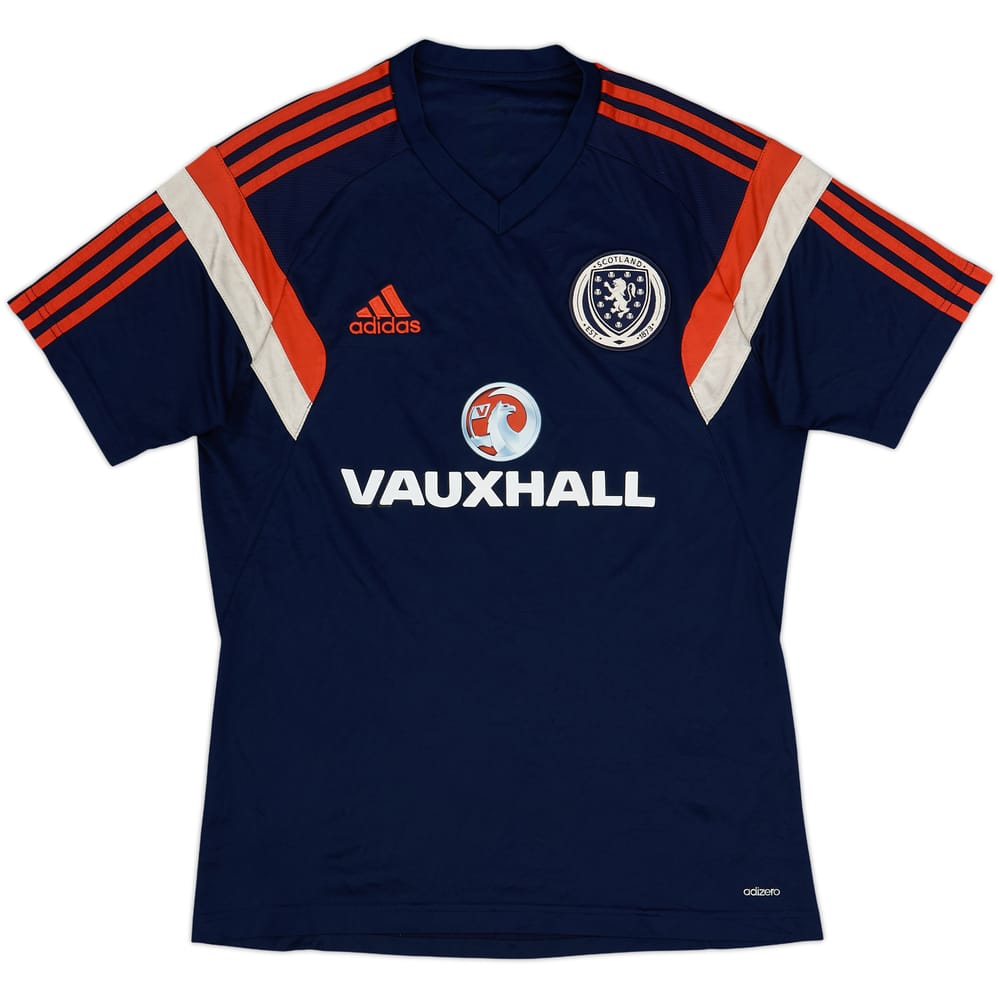 2014-15 Scotland adidas Training Shirt - 9/10 - (M)