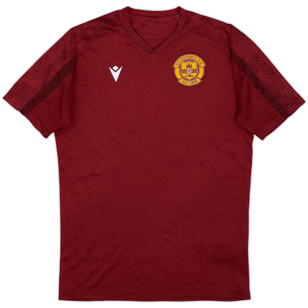 2020-21 Motherwell Macron Training Shirt - 8/10 - (S)