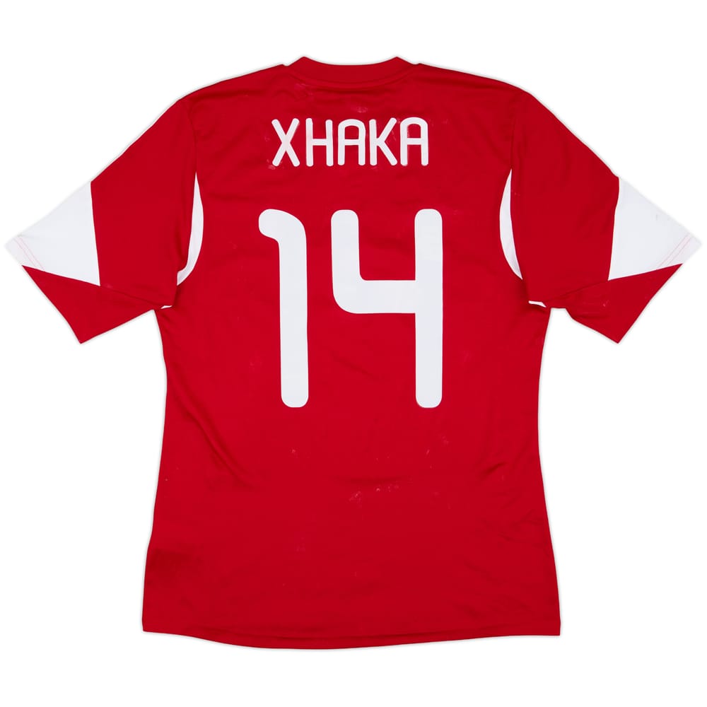2014-16 Albania Home Shirt Xhaka #14 - 6/10 - (M)