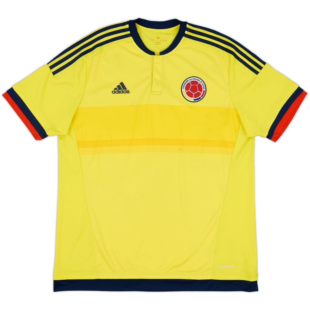 2015 Colombia Copa America Home Shirt - 6/10 - (XL)