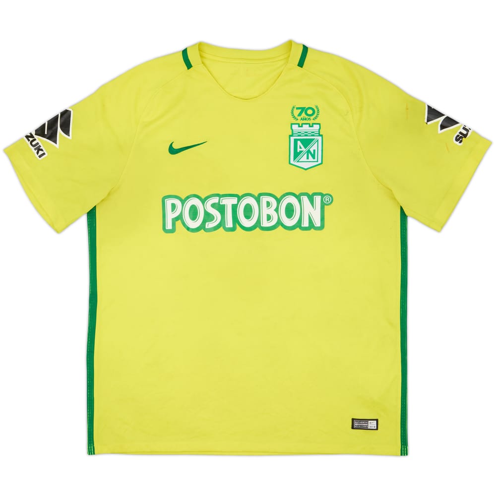 2017 Atletico Nacional Away Shirt - 5/10 - (XL)