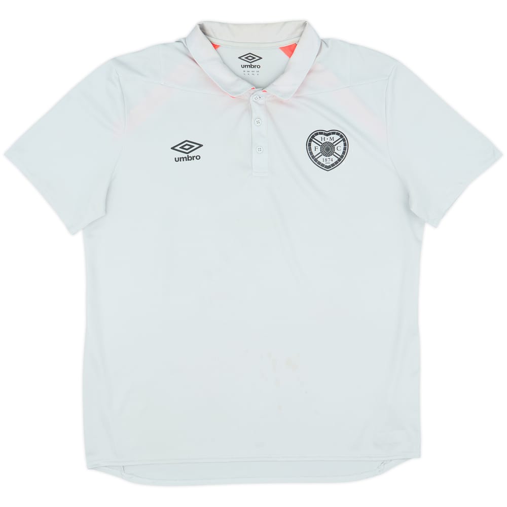 2018-19 Hearts Umbro Polo Shirt - 7/10 - (XL)