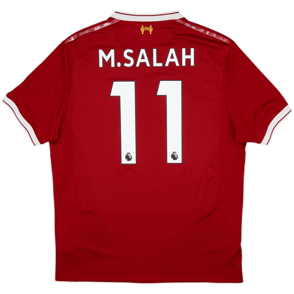 2017-18 Liverpool 125 Years Home Shirt M.Salah #11 - 6/10 - (L)