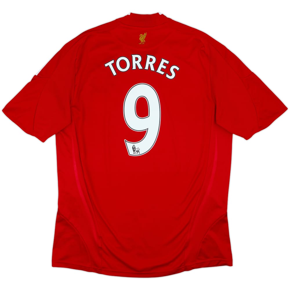 2008-10 Liverpool Home Shirt Torres #9 - 6/10 - (L)