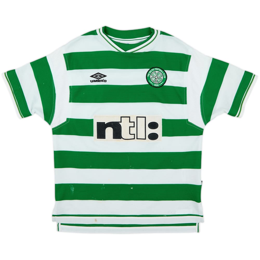 1999-01 Celtic Home Shirt - 5/10 - (Y)