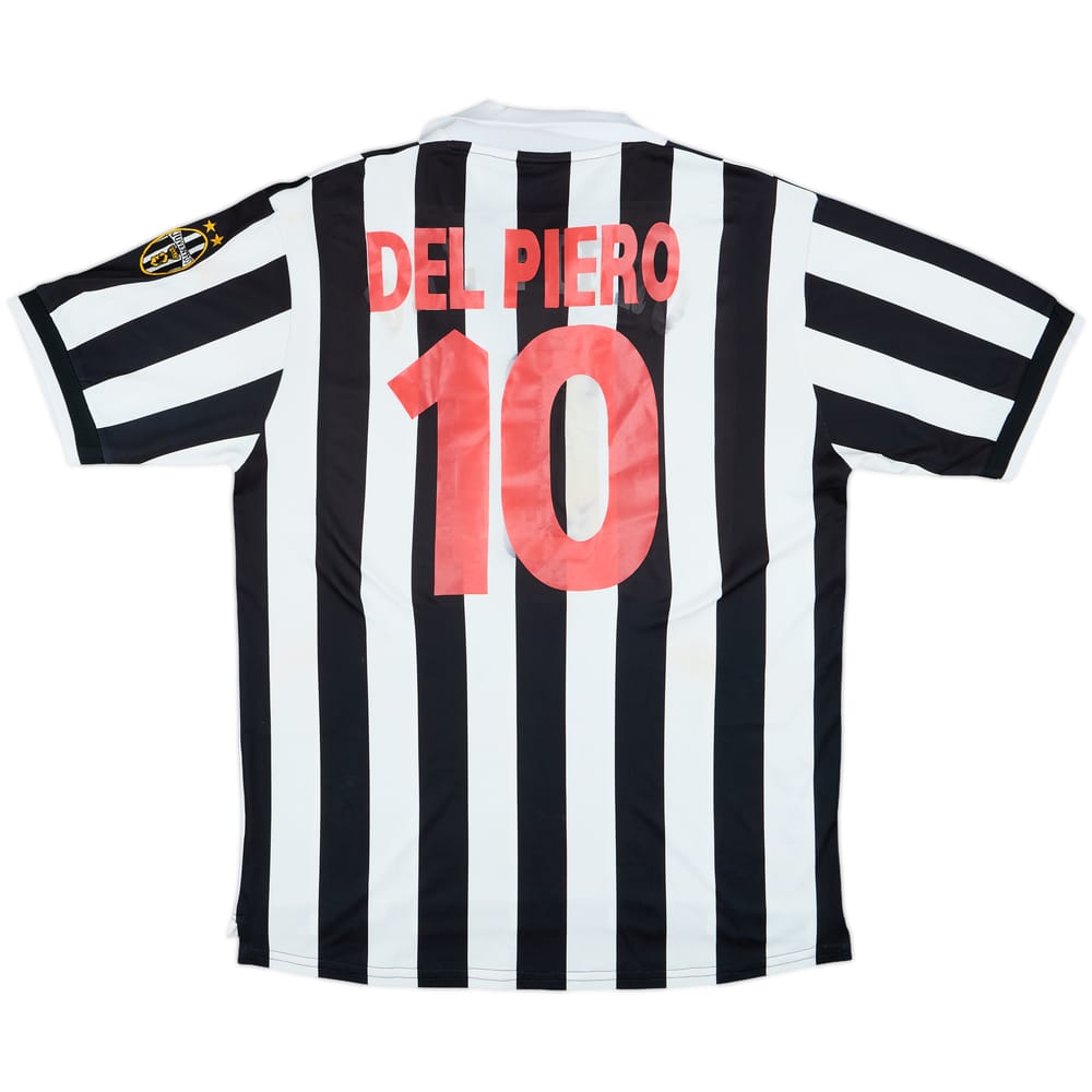 1998-99 Juventus Home Shirt Del Piero #10 - 5/10 - (XL)