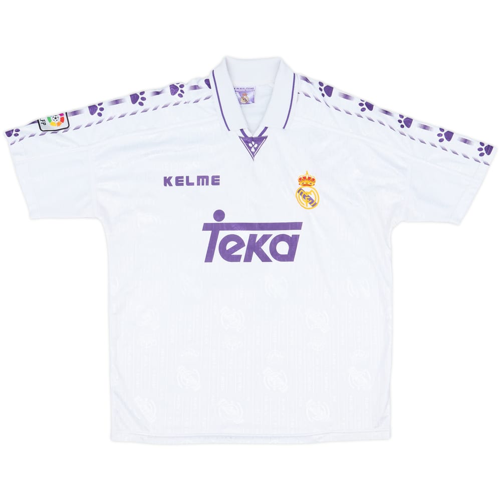 1994-96 Real Madrid Home Shirt - 7/10 - (S)