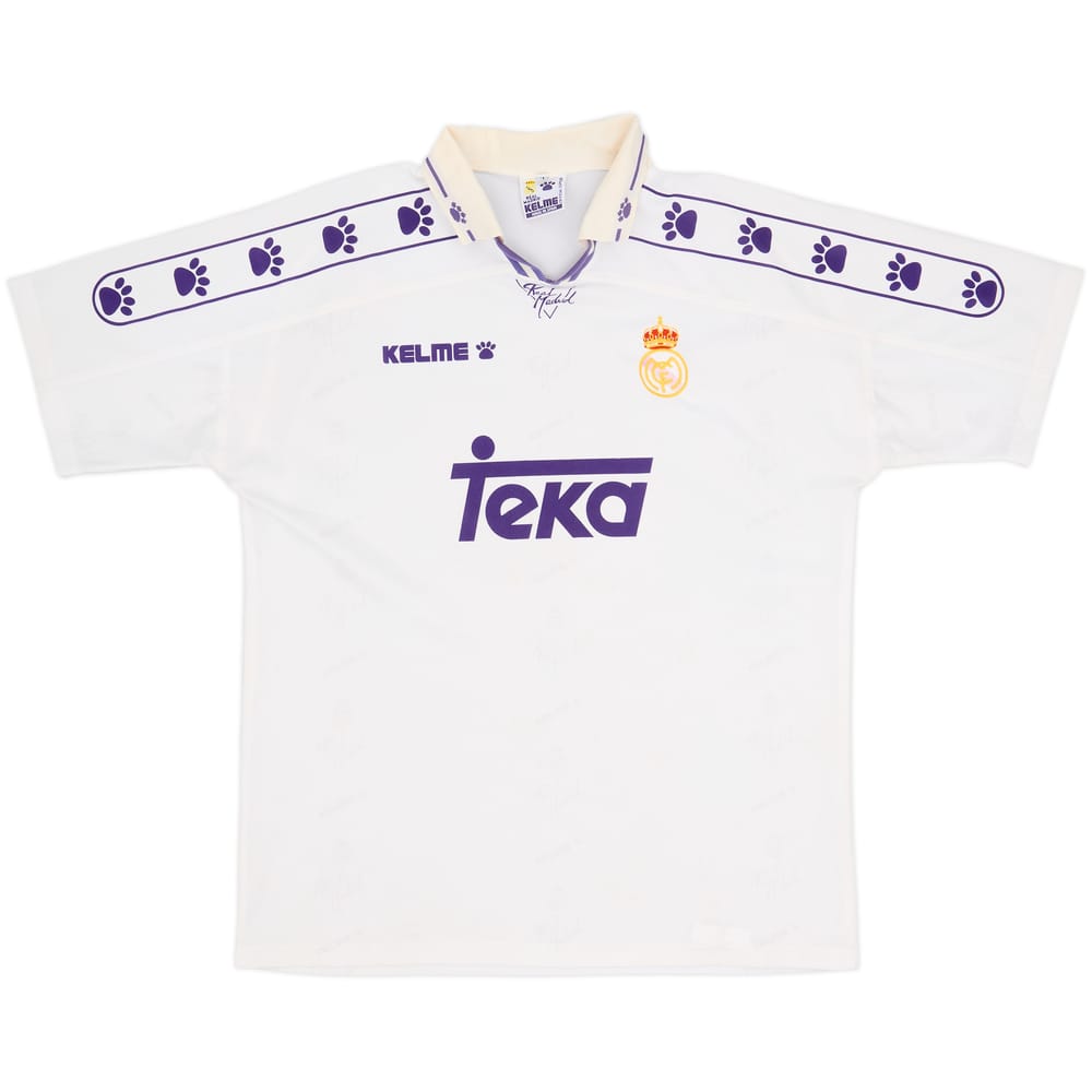 1996-97 Real Madrid Home Shirt - 6/10 - (L)