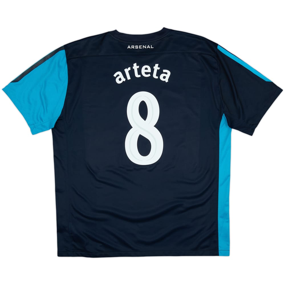 2011-12 Arsenal Away Shirt Arteta #8 - 8/10 - (XL)