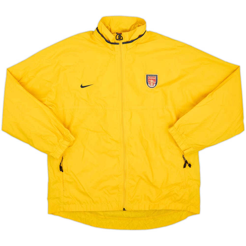 1999-01 Arsenal Nike Rain Coat - 8/10 - (XL.Boys)