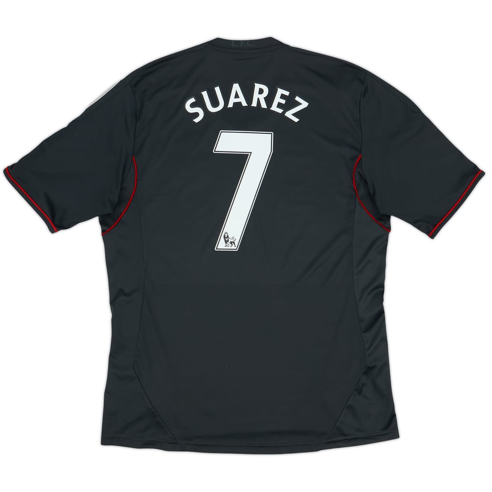 2011-12 Liverpool Away Shirt Suarez #7 - 6/10 - (L)