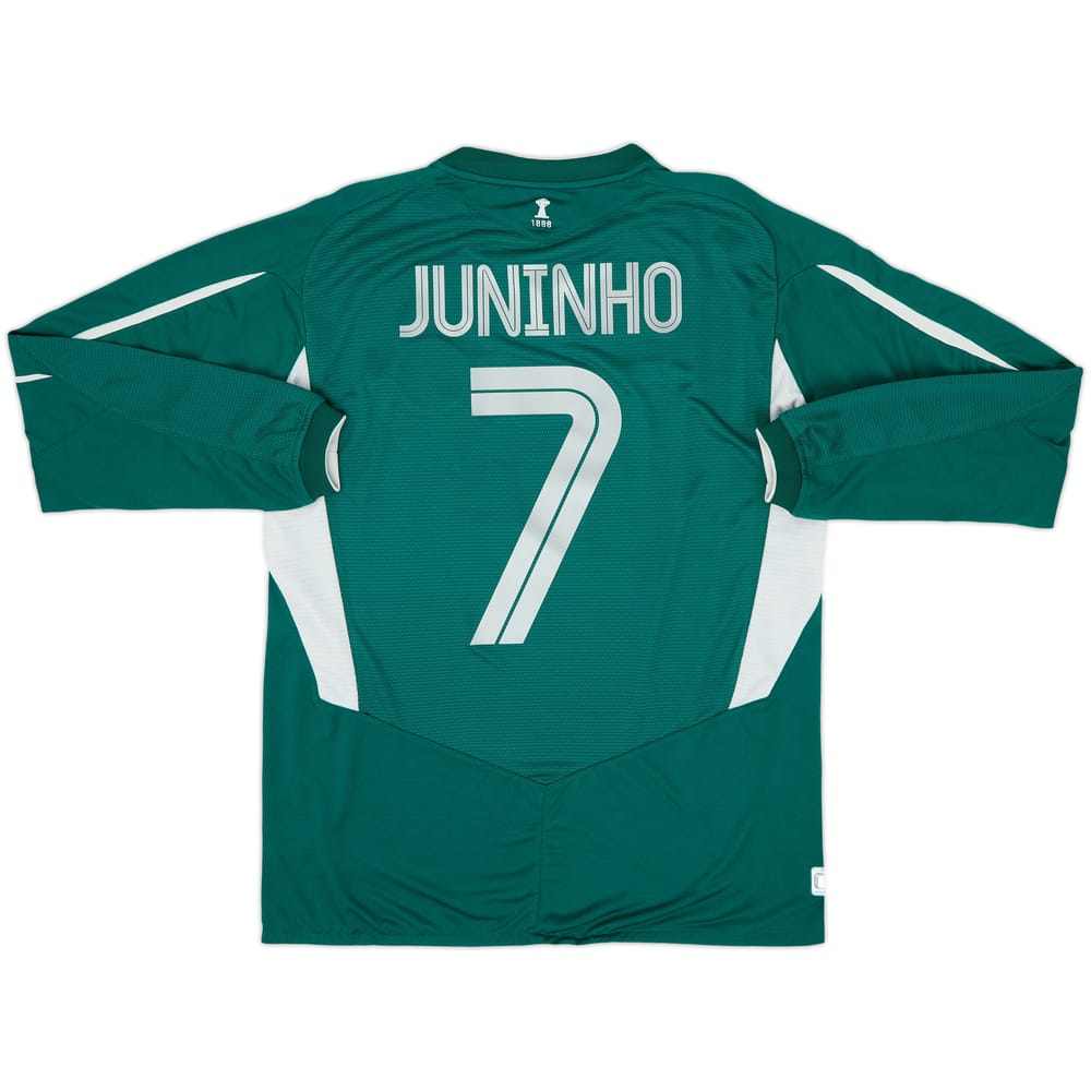 2004-05 Celtic Away L/S Shirt Juninho #7 - 7/10 - (M)
