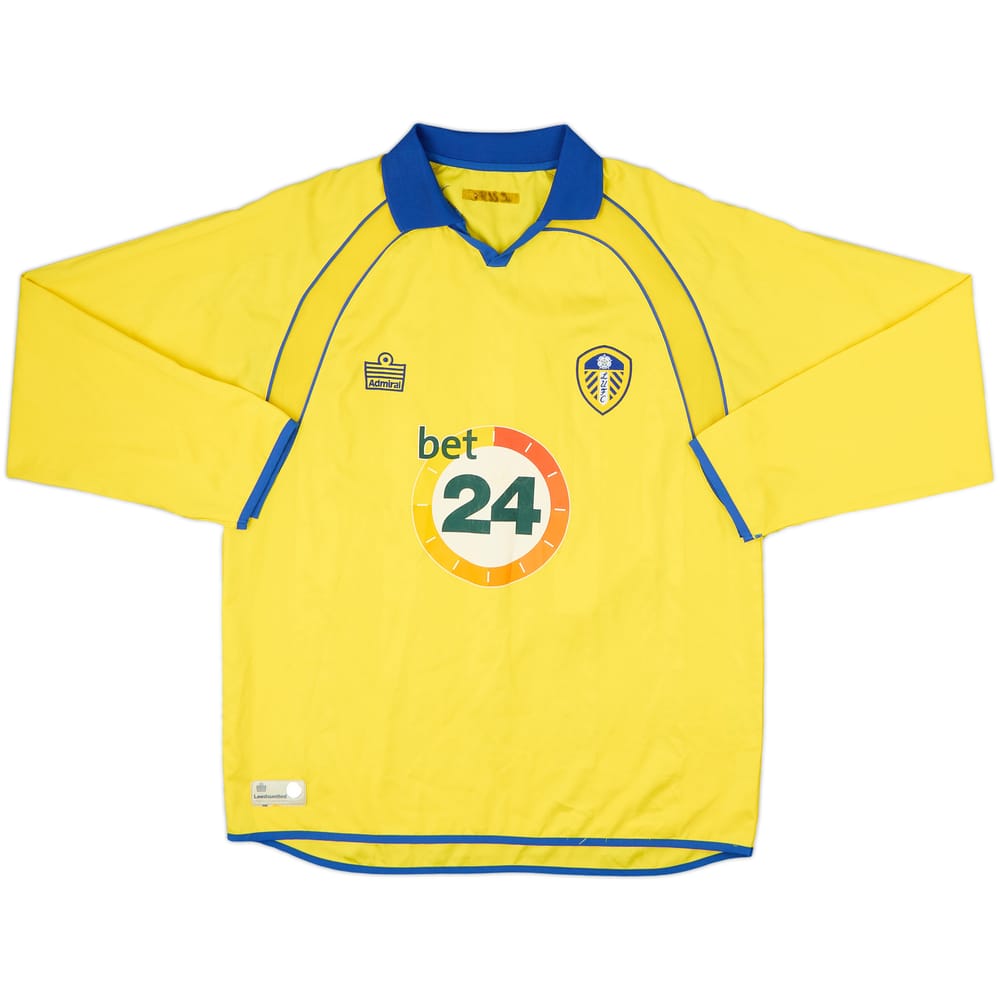 2006-07 Leeds United Away L/S Shirt - 6/10 - (L)
