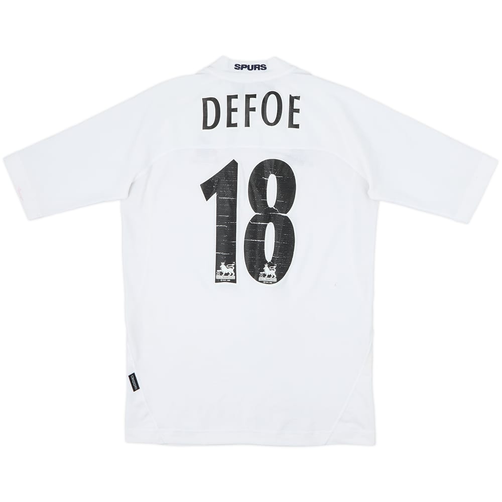 2004-05 Tottenham Home Shirt Defoe #18 - 6/10 - (S)