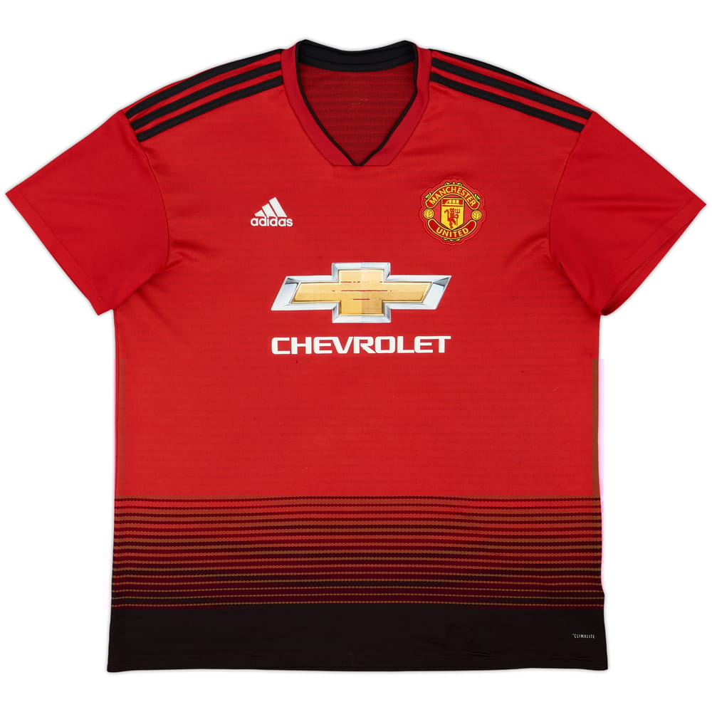 2018-19 Manchester United Home Shirt - 5/10 - (XXL)
