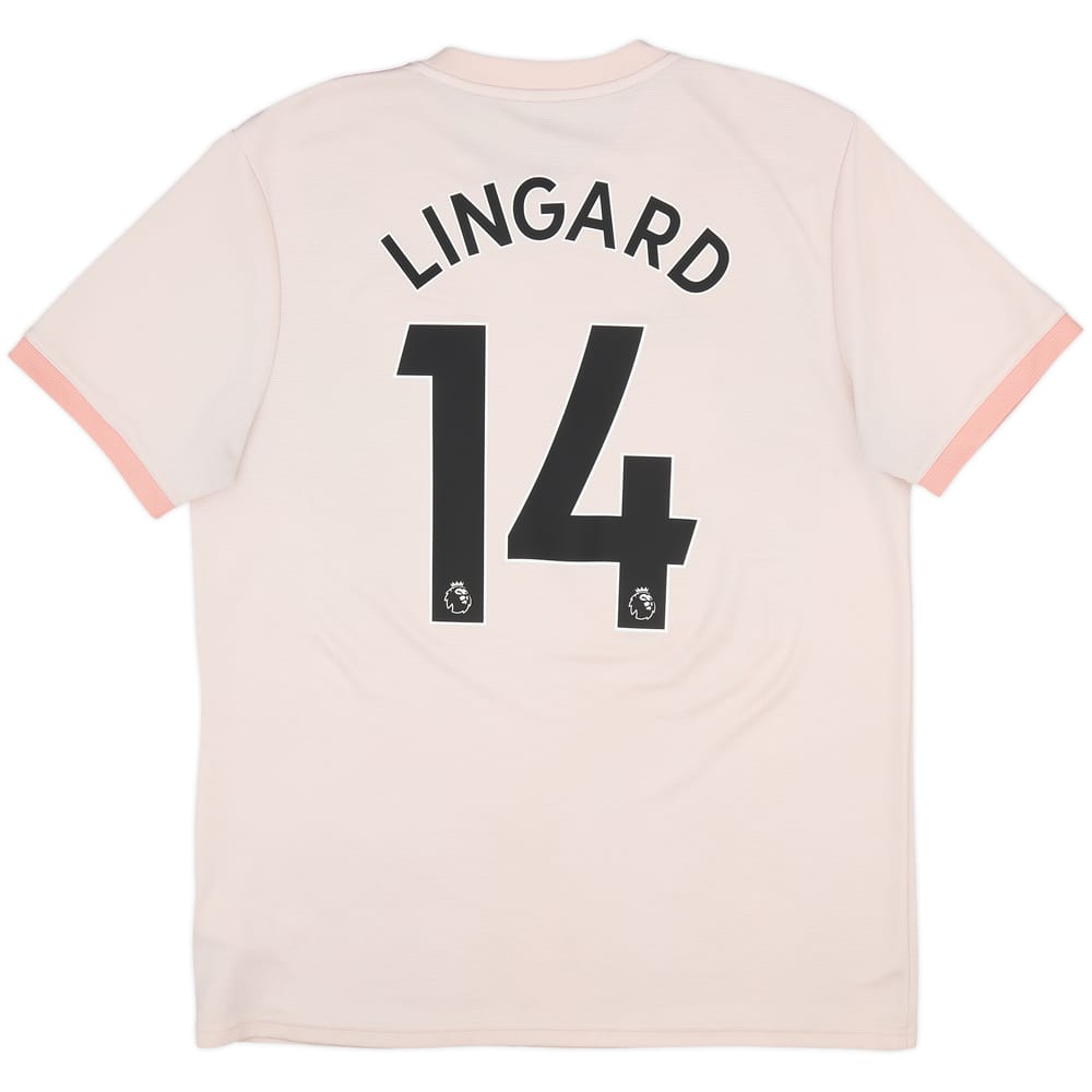 2018-19 Manchester United Away Shirt Lingard #14 - 6/10 - (L)