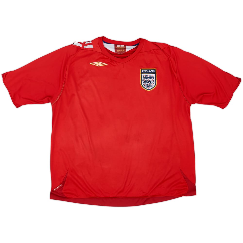 2006-08 England Away Shirt - 5/10 - (3XL)