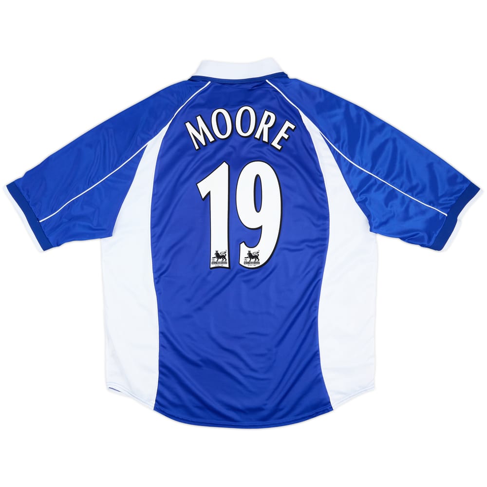 2000-02 Everton Home Shirt Moore #19 - 7/10 - (XXL)