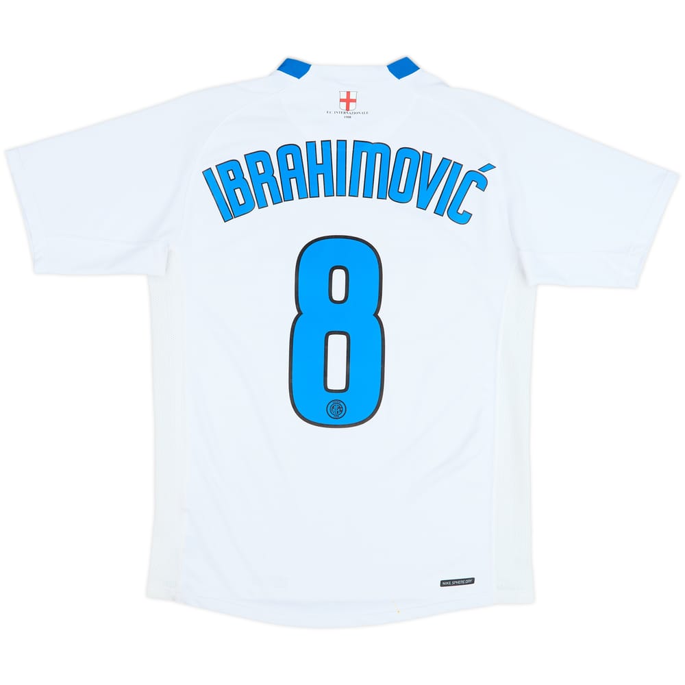 2006-07 Inter Milan Away Shirt Ibrahimovic #8 - 6/10 - (S)