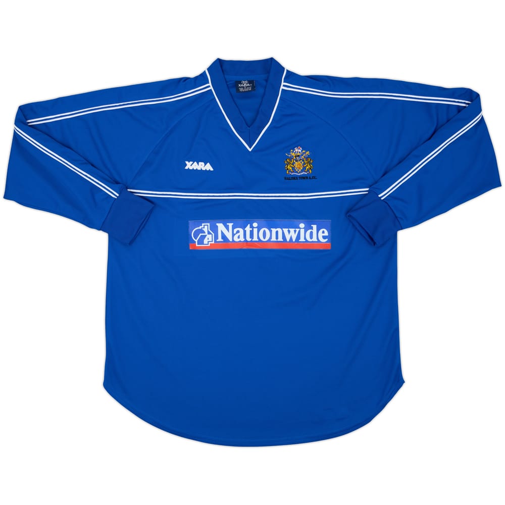 2001-02 Halifax Town Home L/S Shirt - 7/10 - (XL)
