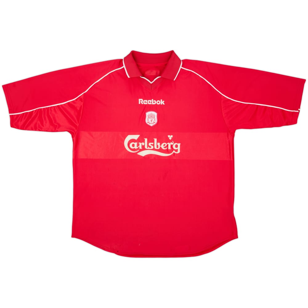 2000-02 Liverpool Home Shirt - 5/10 - (XXL)