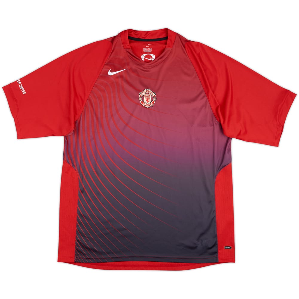 2006-07 Manchester United Nike Training Shirt - 8/10 - (L)