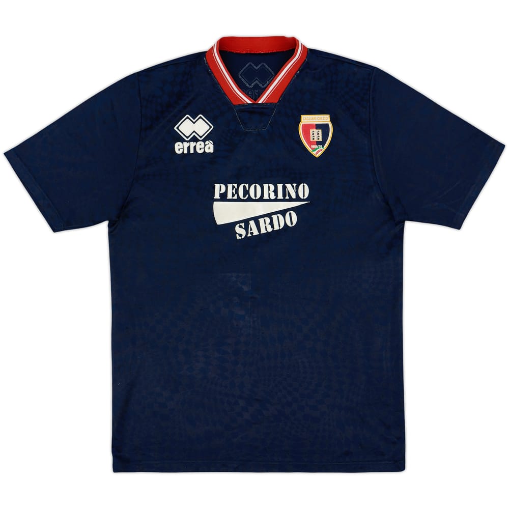 1994-95 Cagliari Errea Training Shirt - 4/10 - (L)