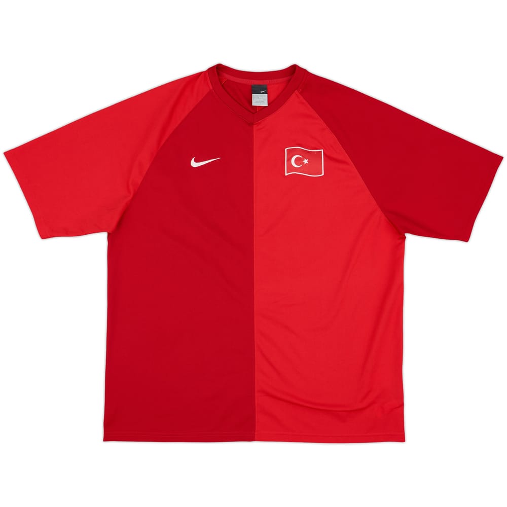 2006-08 Turkey Basic Home Shirt - 8/10 - (XXL)